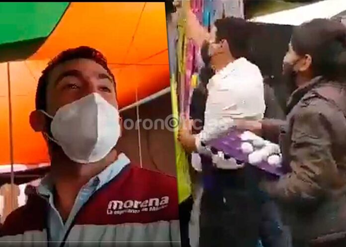 Agresión contra candidato de Morena agresión-toño-lopez