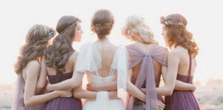 Novia exige a sus damas de honor bajar de peso