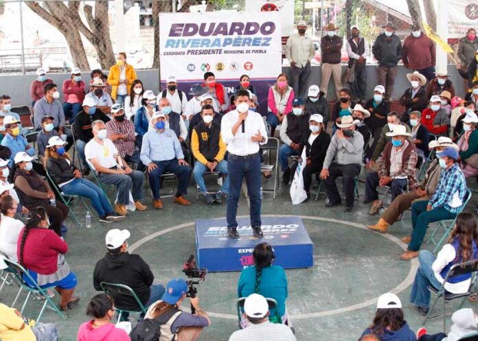 Eduardo Rivera, candidato a la alcaldía de Puebla eduardo-rivera-azumiatla
