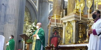 Arzobispo de Puebla llama a extremar medidas antiCovid arzo