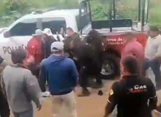 Huachigaseros agreden a Policía Estatal en Santa María Xonacatepec ataque-policias