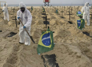 Brasil suma más de 567 mil muertos por Covid-19