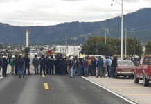 Otra vez bloquean la Puebla – Teziutlán para denunciar uso de cañones antigranizo