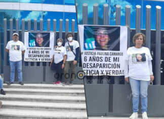 Piden justicia a seis años de la desaparición de Paulina Camargo