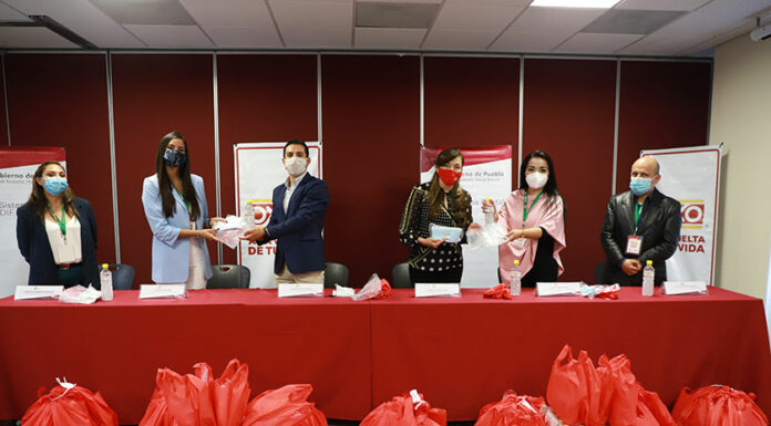 Donan kits antiCovid para “Casa del Abue” y albergue “Vida Digna”