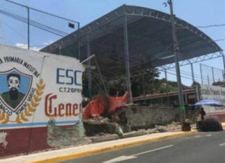 Primaria se cae a pedazos en colonia Clavijero, reporte Oro Noticias