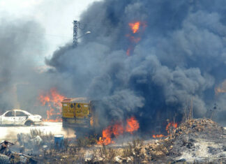 Van 28 muertos por explosión de tanque de combustible en Líbano