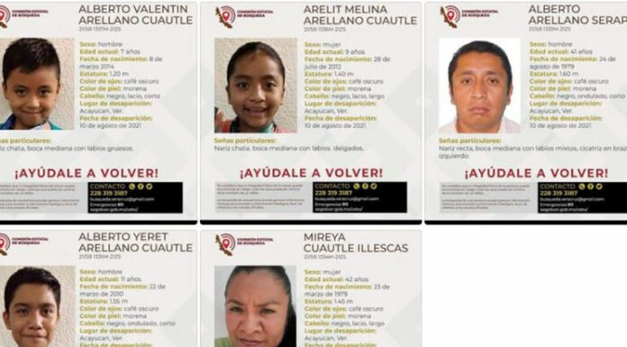En Veracruz, asaltan y secuestran a familia originaria de Puebla