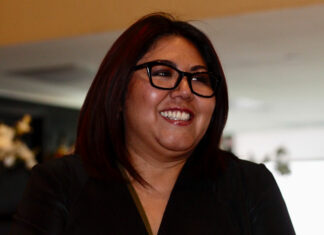 Marko Cortés ayuda a Genoveva Huerta rumbo a reelección PAN