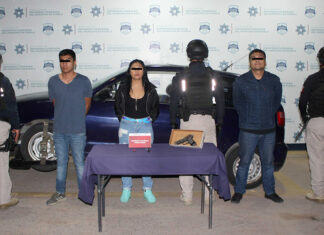 Detienen a tres personas por portación de arma en La Margarita