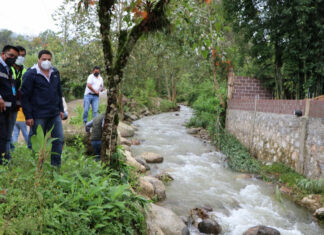 Aumentan labores de limpieza en caminos afectados por “Grace”