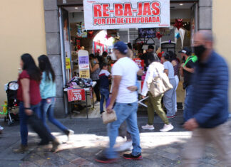 Comercios del centro empiezan su reactivación económica