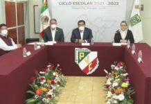 VIDEO: Barbosa anunció reapertura de 18 mil escuelas en mañanera de AMLO