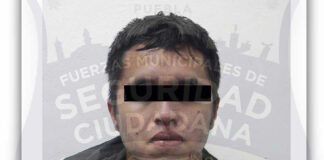 Cae joven asaltante de tienda Oxxo en San José Mayorazgo