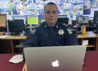 Ofrece policía de Texmelucan acompañamiento a comerciantes