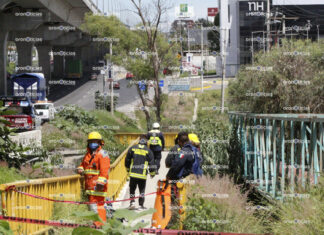 Hombre se suicida en puente de la México-Puebla