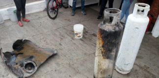 Explosión de tanque de gas en Zautla provocó daños materiales