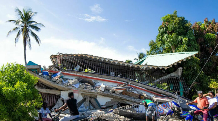 Van más de mil muertos por terremoto en Haití