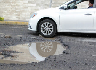 Baches complican circulación en bulevar Cholula-Huejotzingo, reporte Oro Noticias