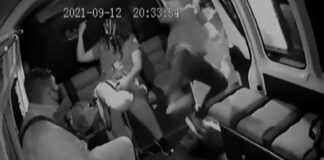 Hombre se cae de combi tras quedarse dormido