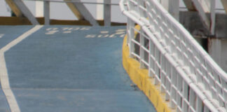 Denuncian falta de mantenimiento en ciclovías Hermanos Serdán y Periférico