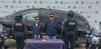 Arrestan en La Paz a hombres dedicados al robo a cuentahabiente