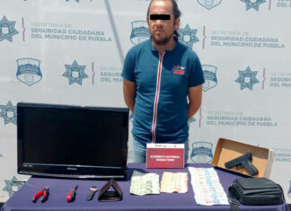 Arrestan a ladrón con dinero presuntamente falso en Centro Histórico
