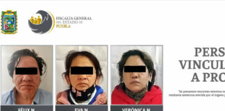 Por doble homicidio vinculan a proceso a trío en Texmelucan