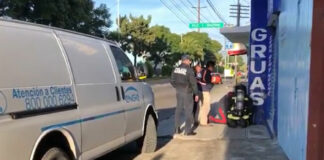 Fuga de gas en Adolfo López Mateos por robo de válvula