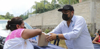 SEDIF y Fundación Telmex apoyan a damnificados de Sierra Nororiental