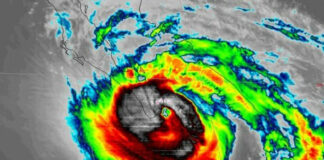 Declaran alerta roja en Baja California Sur por el huracán “Olaf”