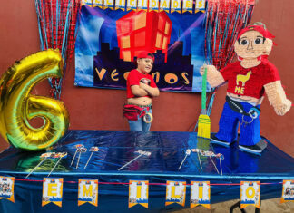 Niño pide fiesta con temática de ‘German’ de la serie ‘Vecinos’