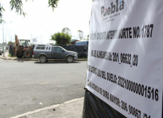 Exigen detener obra municipal en Central de Abasto