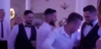Avientan al novio en su boda, lo dejan caer y termina con daño vertebral