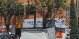 Abuelito muere dentro de farmacia en Agua Santa