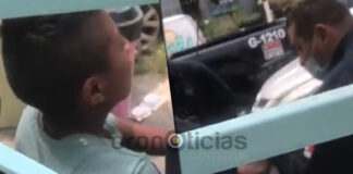 Exponen abuso policial contra menor de edad en Guadalajara