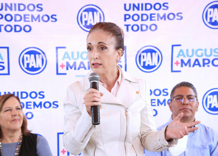 Augusta Díaz, candidata a la dirigencia del PAN Puebla augusta-diaz