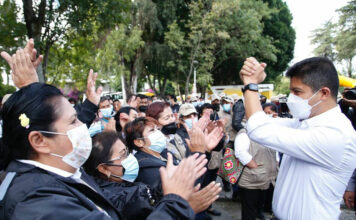 A revisión 100 bases sindicales que heredó Claudia Rivera