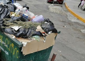 Tehuacán se llena de basura mientras edil se niega al diálogo