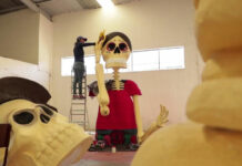 Colocarán catrinas gigantes para atraer turismo en Atlixco