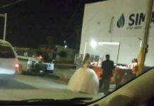 Cenan taquitos de tripa la noche de su boda