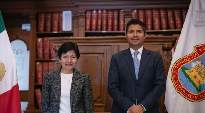 Rectora BUAP y edil de Puebla acuerdan trabajo coordinado