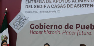 SEDIF entrega apoyo alimentario a casas de asistencia de Puebla
