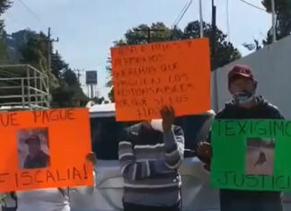 Afectados exigen indemnización por explosión en FGR Puebla