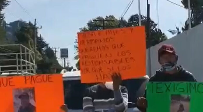 Afectados exigen indemnización por explosión en FGR Puebla