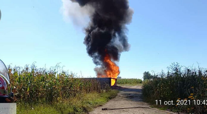Evacuaron a 12 familias en Texmelucan por quema de gas