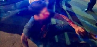 Policía rescata a delincuente golpeado en Totimehuacan intento-linchamiento-puebla