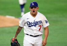 Urías será abridor en duelo decisivo contra Gigantes julio-urías-basebol