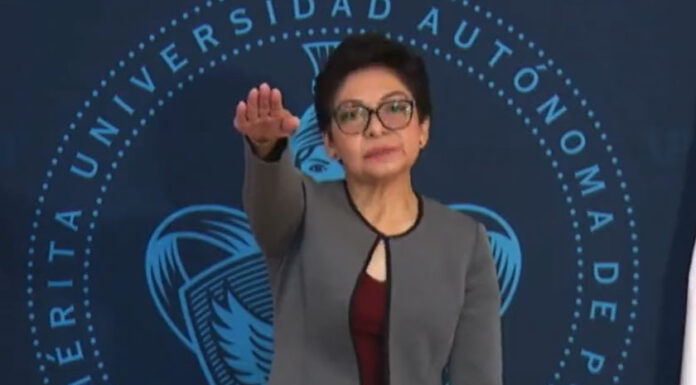 Lilia Cedillo asume rectoría de la BUAP para el periodo 2021-2025