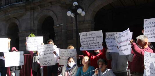 manifestación-sindicalizados-ayuntameinto-puebla